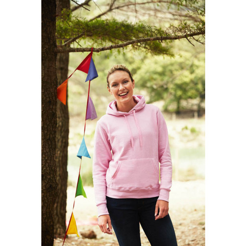 Fruit of the outlet loom pink hoodie